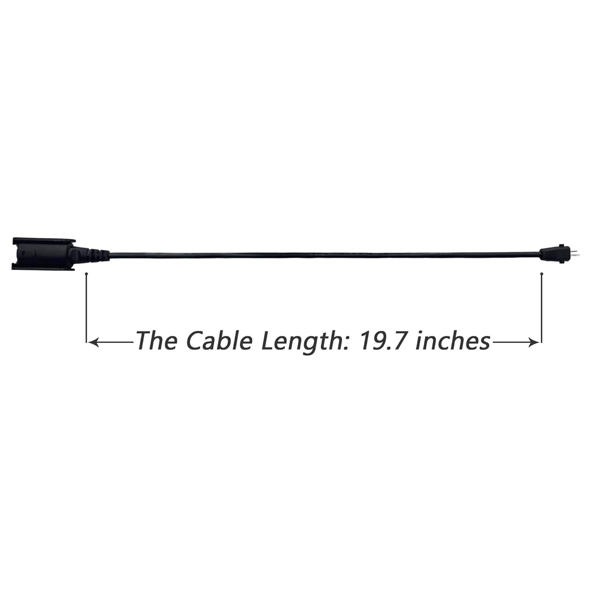 2 Pin Male to 5 Pin Female Conversion Cable Replacement Compatible with Timotion TBB3 Li-ion Battery TP2 Power Supply