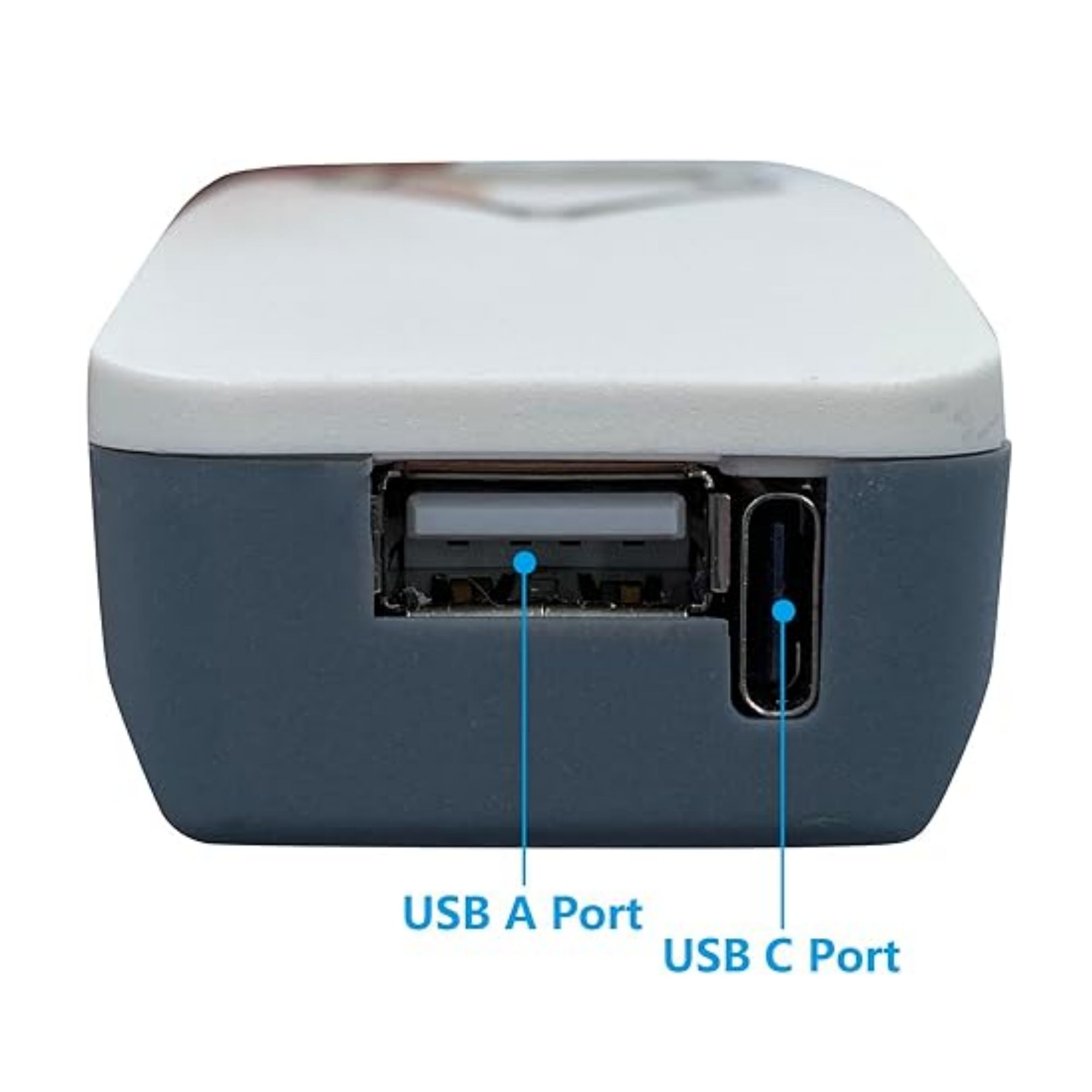 Recliner 2 Button 5 Pin Prong Remote Control with Dual USB A C Ports ...