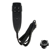 Fruhdi 4 Button 5 Pin Prong Remote Hand Control Handset with Home Button Replacement for Lift Chairs Power Recliners