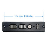 Fruhdi 5 Male Pin 2 Female Pin Switch Model DL-SK-091-D2-01 Replacement for Power Recliner Electric Sofa