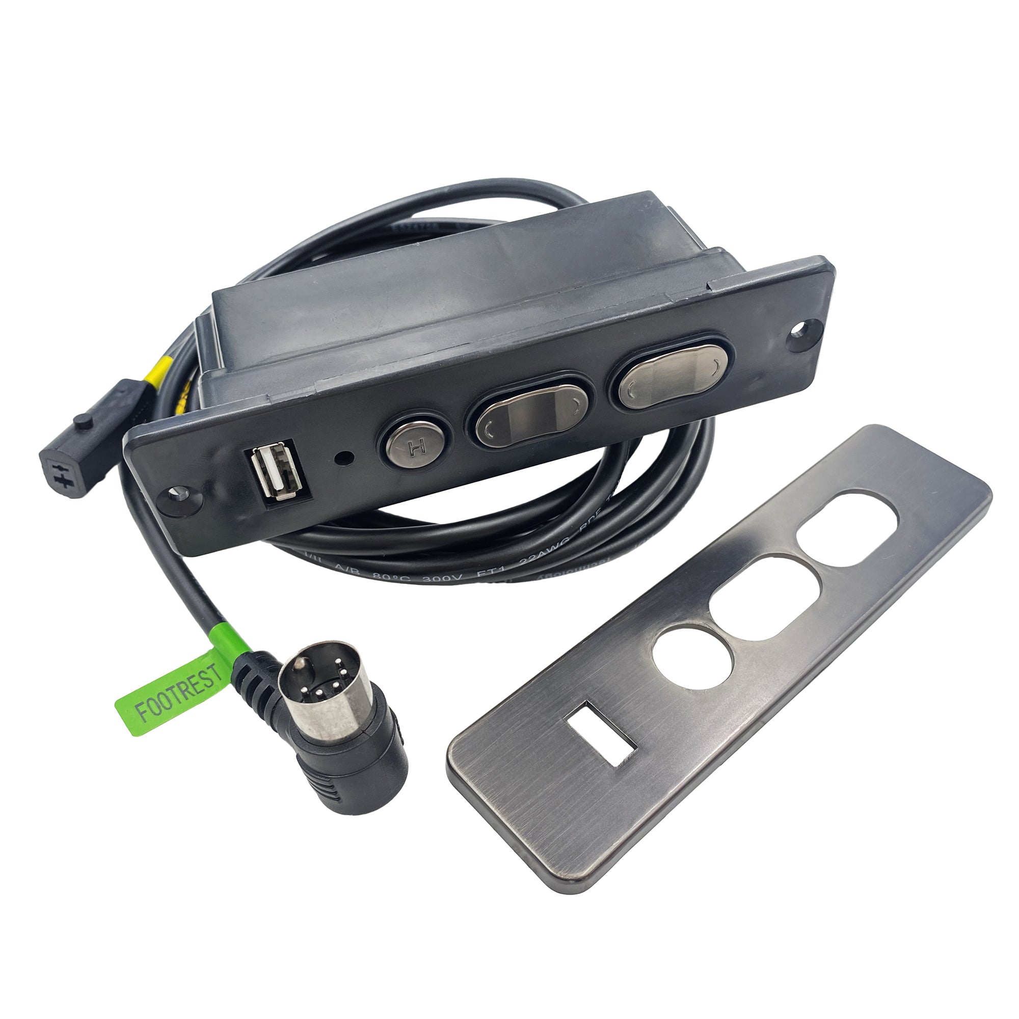 Fruhdi 5 Male Pin 2 Female Pin Switch Model DL-SK-091-D2-01 Replacement for Power Recliner Electric Sofa
