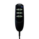 Fruhdi 6 Button 7 Pin Remote Hand Control Handset for Electric Hospital Beds Models 15033 and 15235