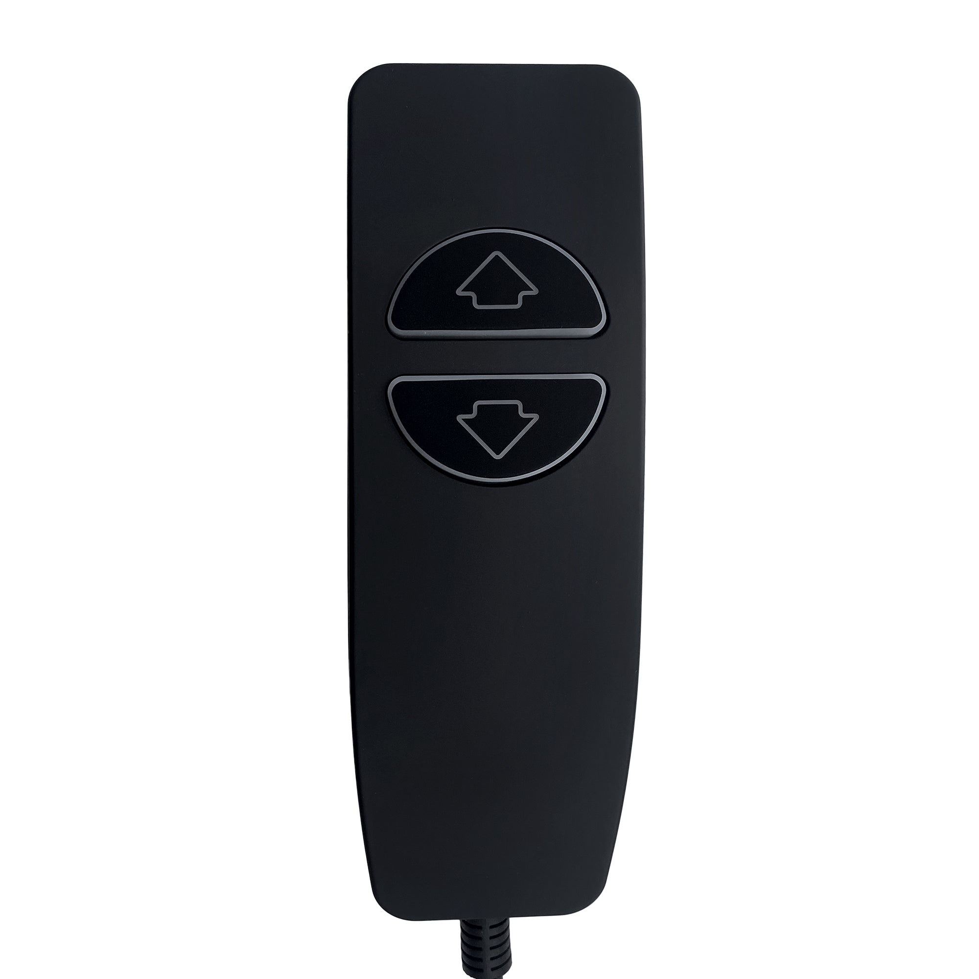 Black 2 Button 5 Pin Prong Hand Control Handset Remote with Backlight for Lift Chairs Power Recliner