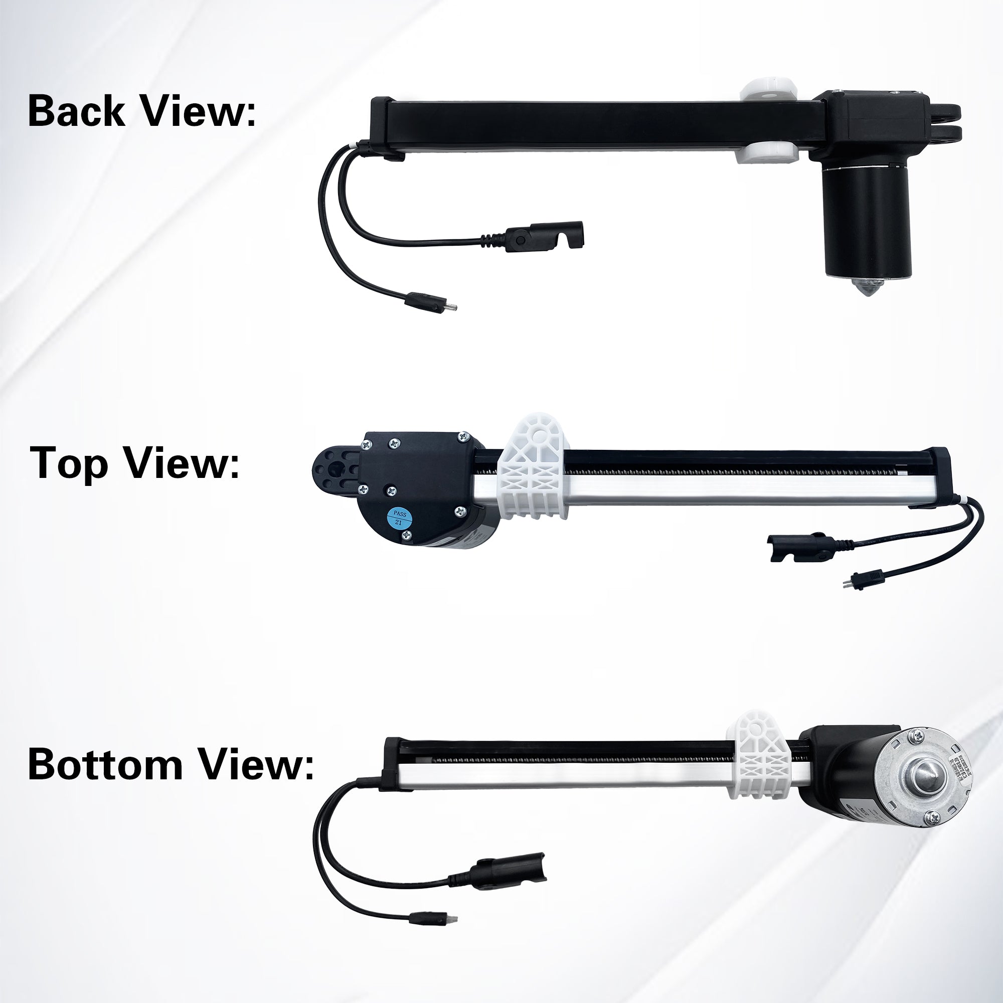 Fruhdi Power Recliner Sofa Lift Chairs Kaidi Linear Actuator Model KDPT007N-165 Motor Kit Replacement