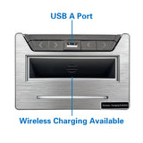 Fruhdi Power Recliner Emomo E502URRW replacing E502URRWB 4 Button Control Switch with USB and Wireless Charger Docker Replacement
