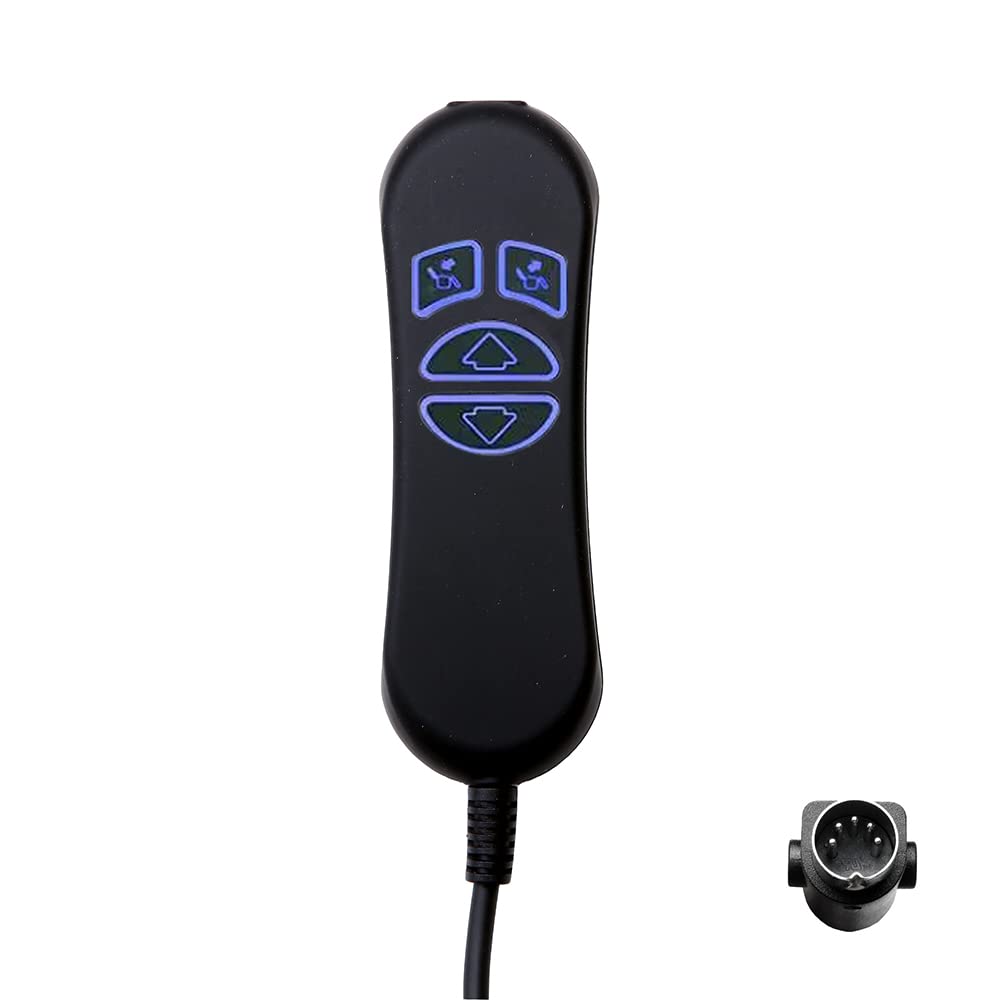 Button Pin Prong Hand Control Handset Remote for Sofa Lift