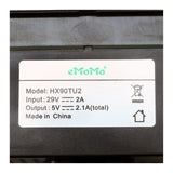 Fruhdi Power Recliner Lift Chair Emomo 8 Button 5 Pin Hand Control Model HX90TU2 Replacement with USB Type A and C