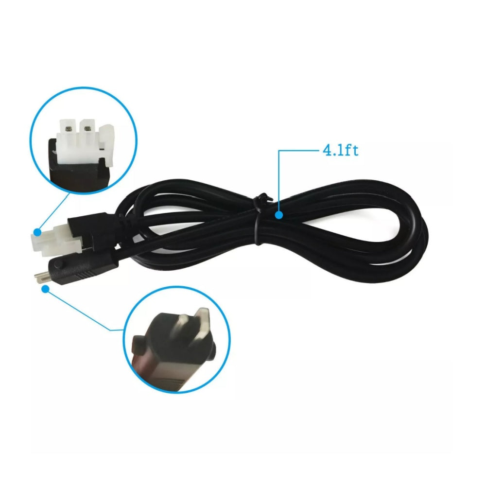 Fruhdi Adjustable Bed Base Input Power Cord Calbe for Tempurpedic Ergo Power Prong