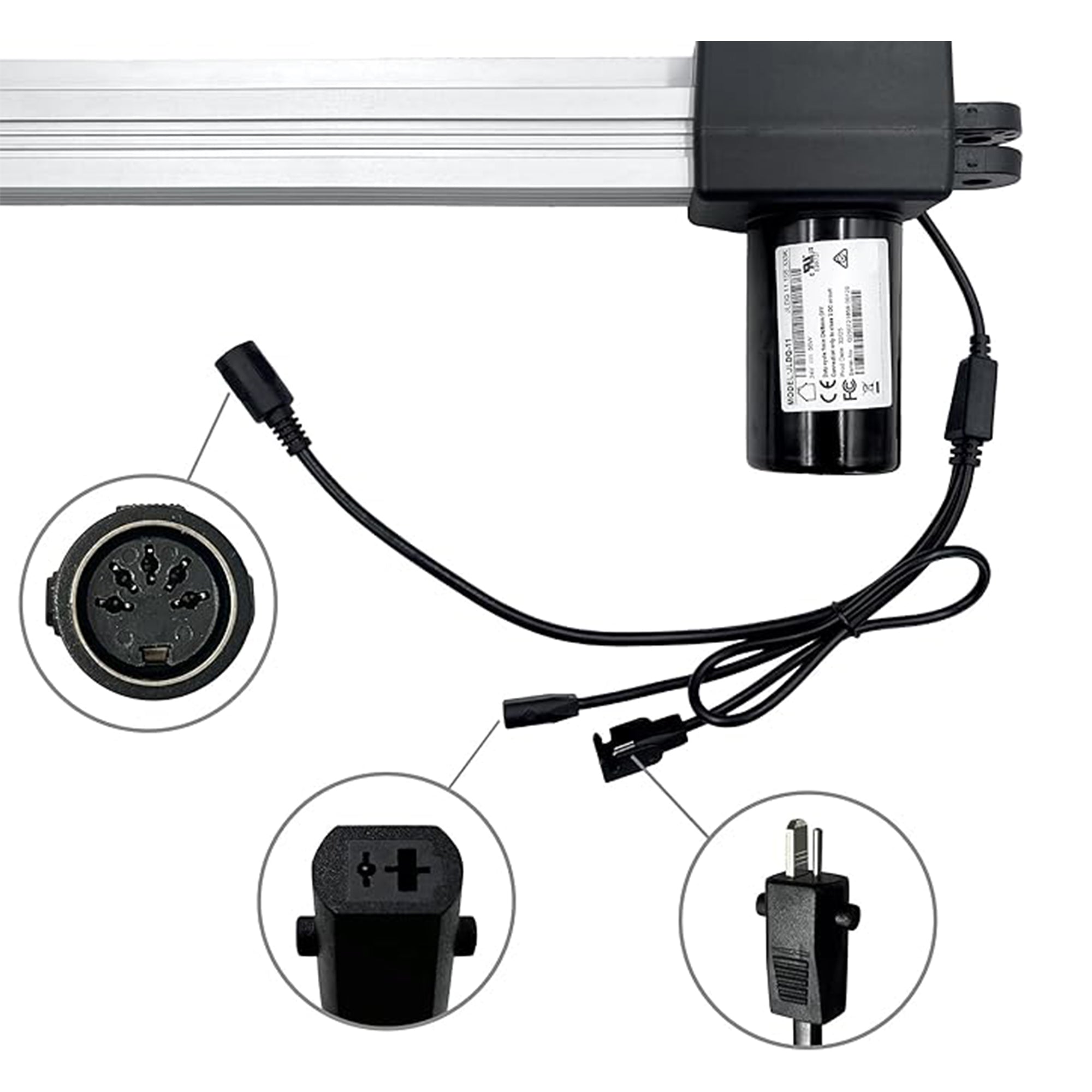 Fruhdi Power Recliner Lift Chairs Okin Motor Actuator Model JLDQ.11.156.333K Kit Replacement