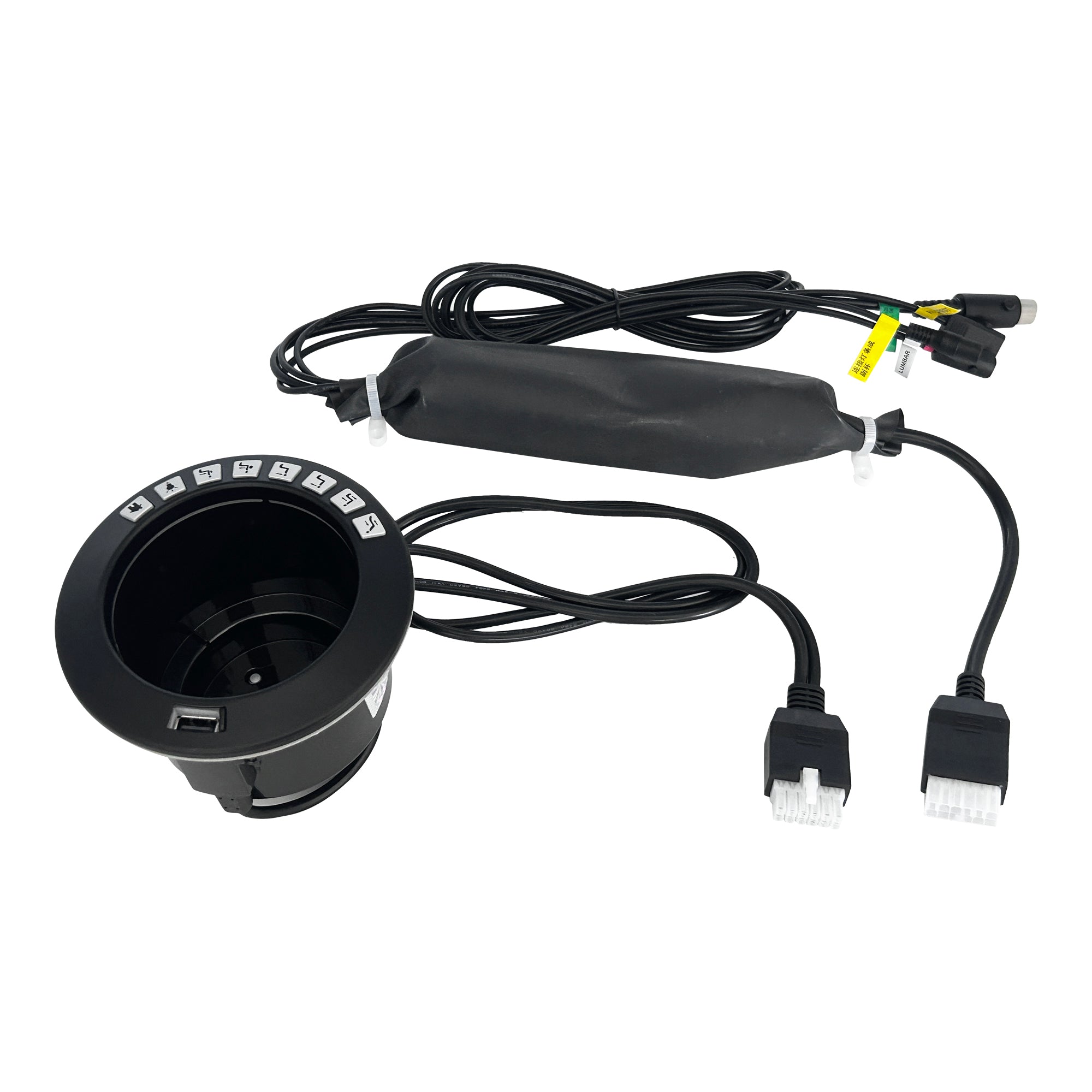 Fruhdi  Power Recliner Lift Chair Raffel Systems Theater Cup Holder Model CHB R3ULBL 06 Replacing CHB R3ULBL 01 Replacement with USB and Light