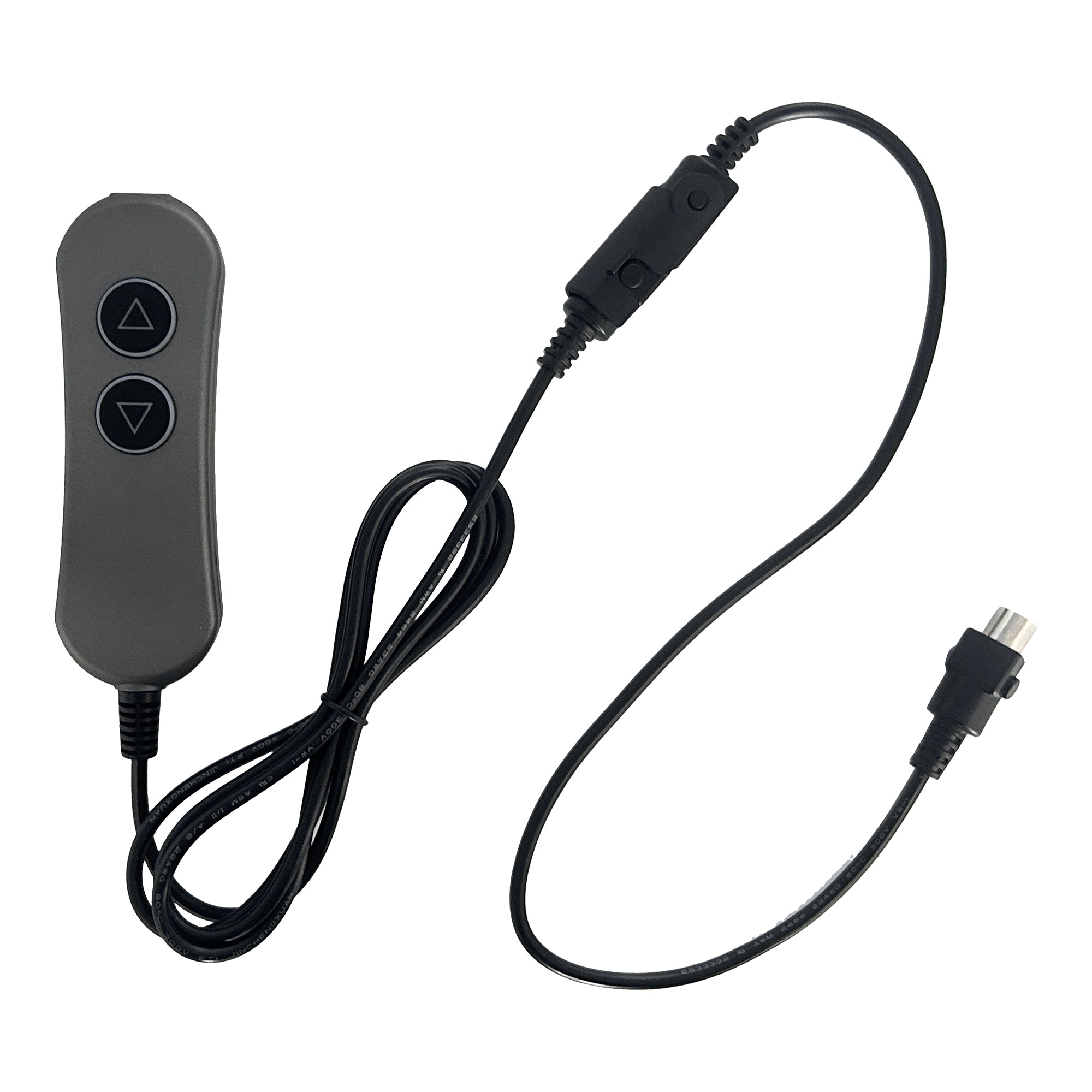 Fruhdi Lift Chairs Power Recliners 2 Button 5 Pin Prong Remote Handset Controller Hand Control with USB and Backlight