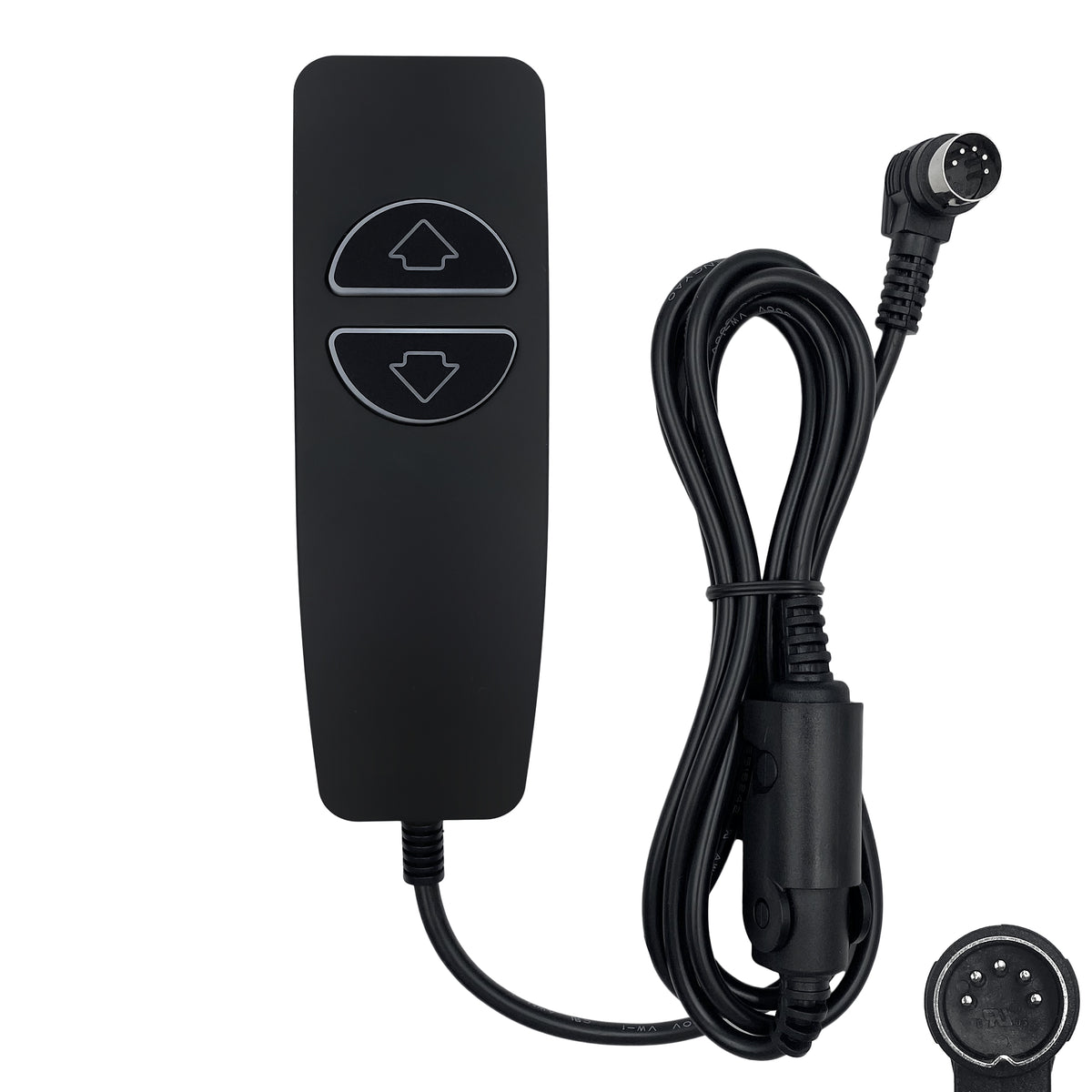 Fruhdi Lift Chair Power Recliner 2 Button 5 Pin Remote Control with USB A C Port