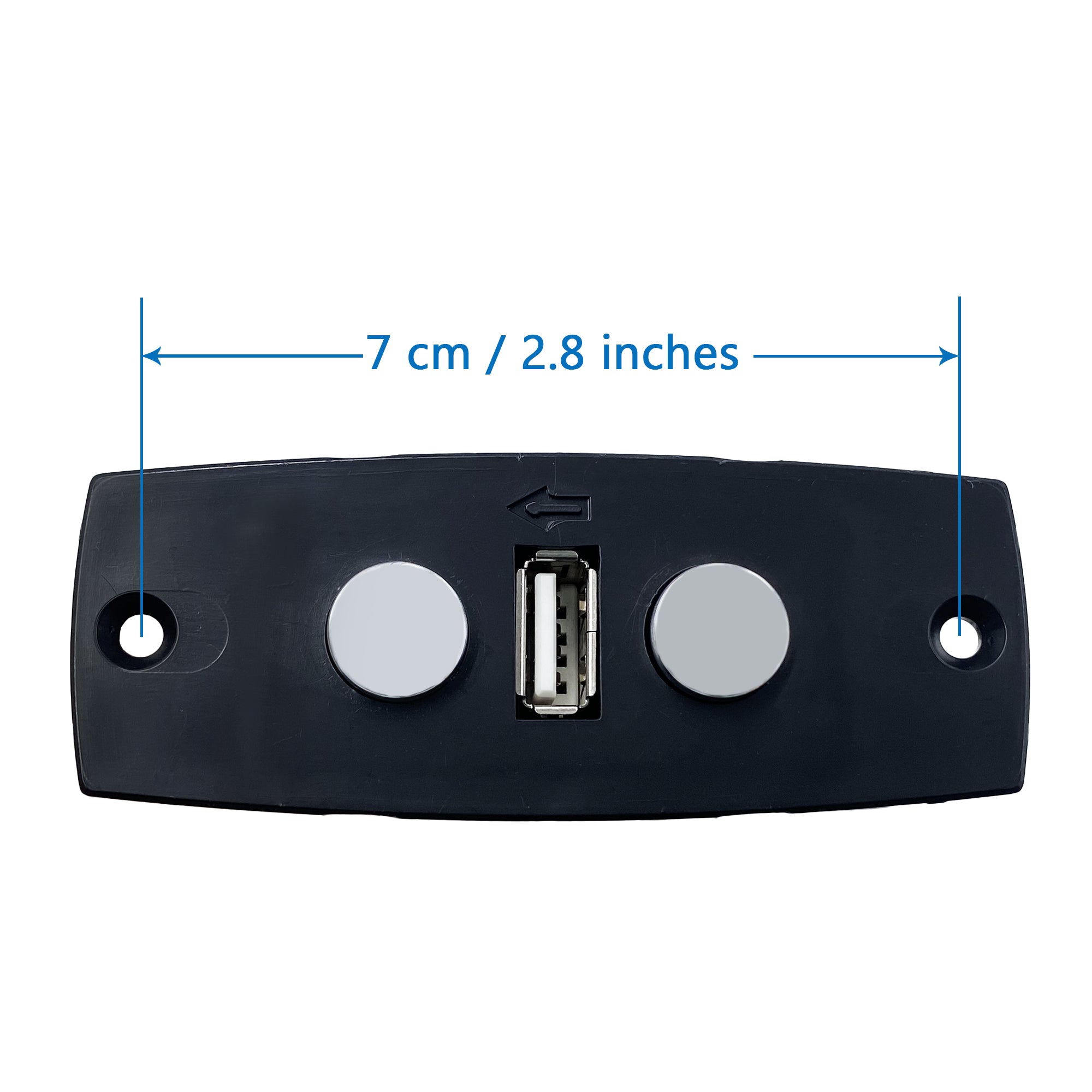 Fruhdi Power Recliner 2 Button 5 Pin Switch Hand Control Controller Model DL-SK-039-YC-K-02 Replacement