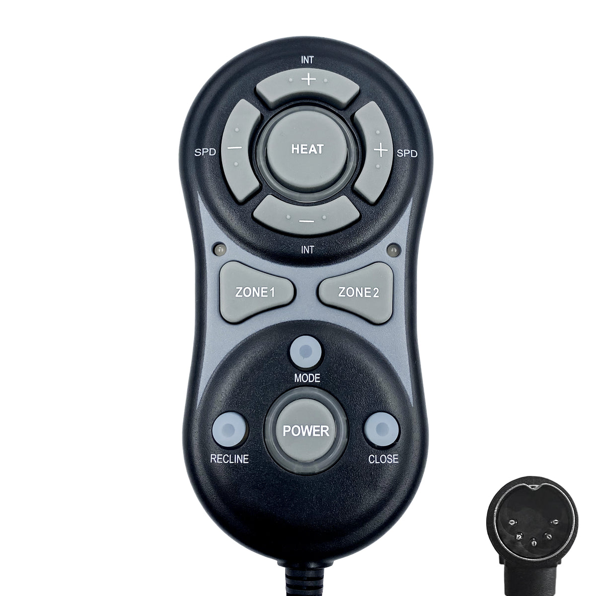 Fruhdi Power Recliner Lift Chair Emomo 11 Button 5 Pin Male Massage Remote Control Model HX052E2HL Replacement