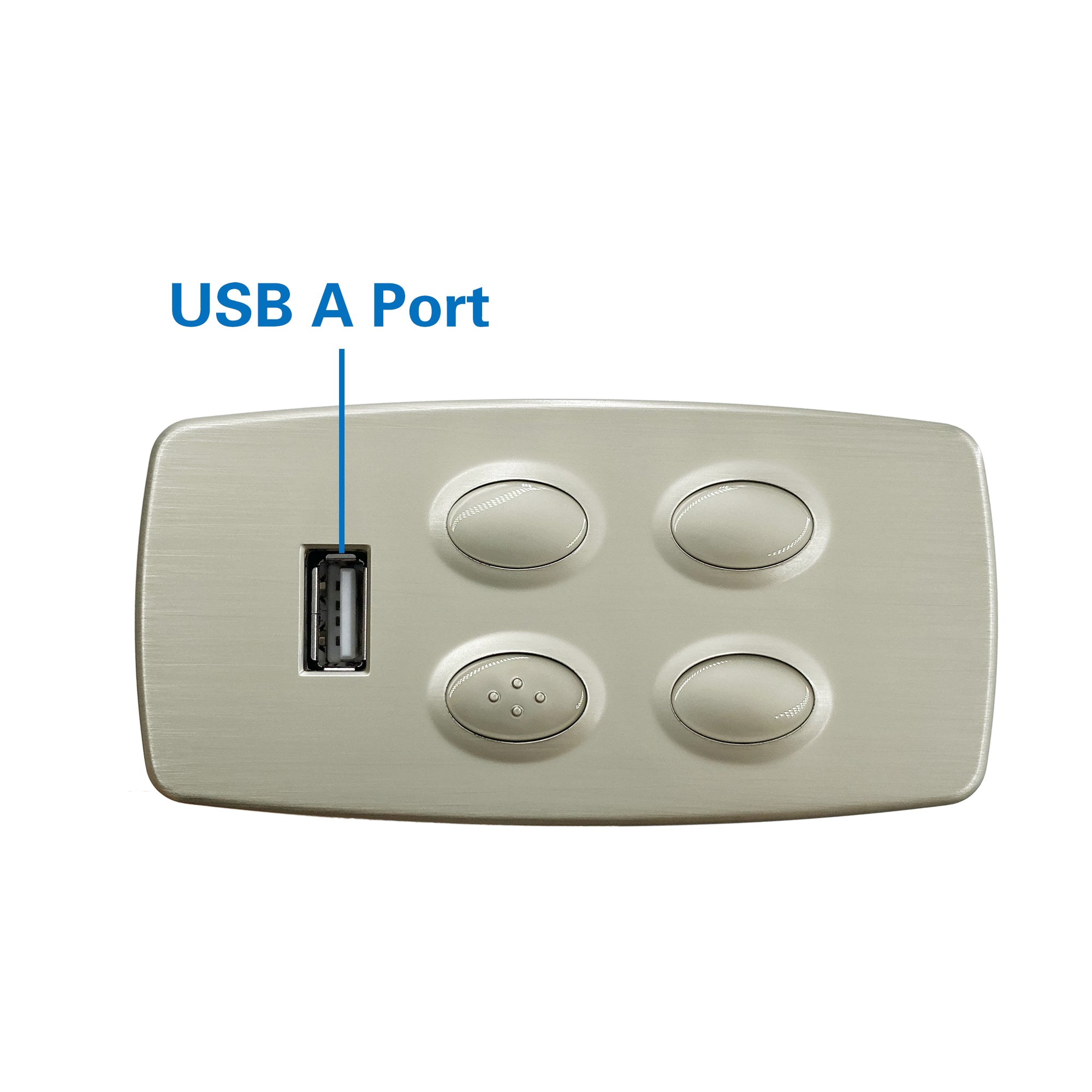 Fruhdi Power Recliner Kaidi 4 Button 5 Pin Switch Hand Control Controller Model KDH136-001 with USB Port