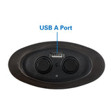 Fruhdi Power Recliner Kaidi 2 Button 5 Pin Switch Hand Control Controller Model KDH101B-305 Replacement with USB