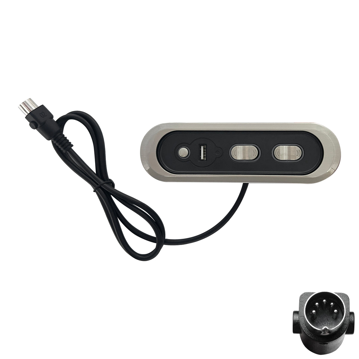 Fruhdi Power Recliner Mulin Switch Model MLSK65-A4 5 Button 5 Pin Switch Hand Control Replacement