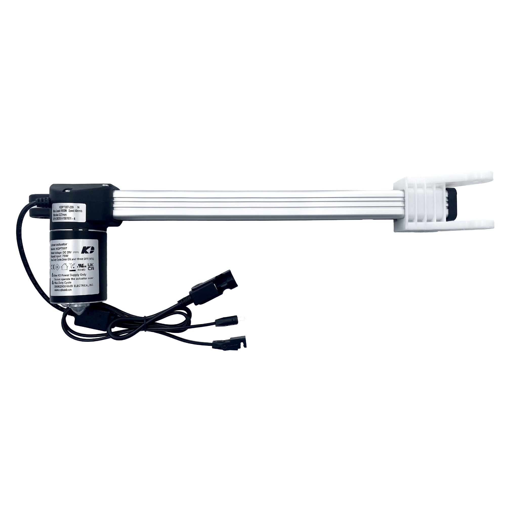 Fruhdi Power Recliner Lift Chairs Kaidi Linear Actuator Model KDPT007N-239 Motor Kit Replacement