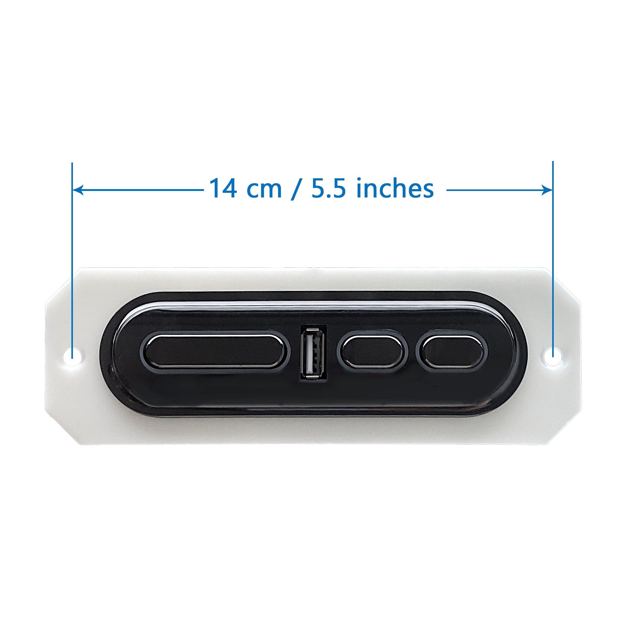 Fruhdi Power Recliner Kaidi 6 Button 8 Pin Switch Hand Control Controller Model KDH169D-001 Replacement with USB Port