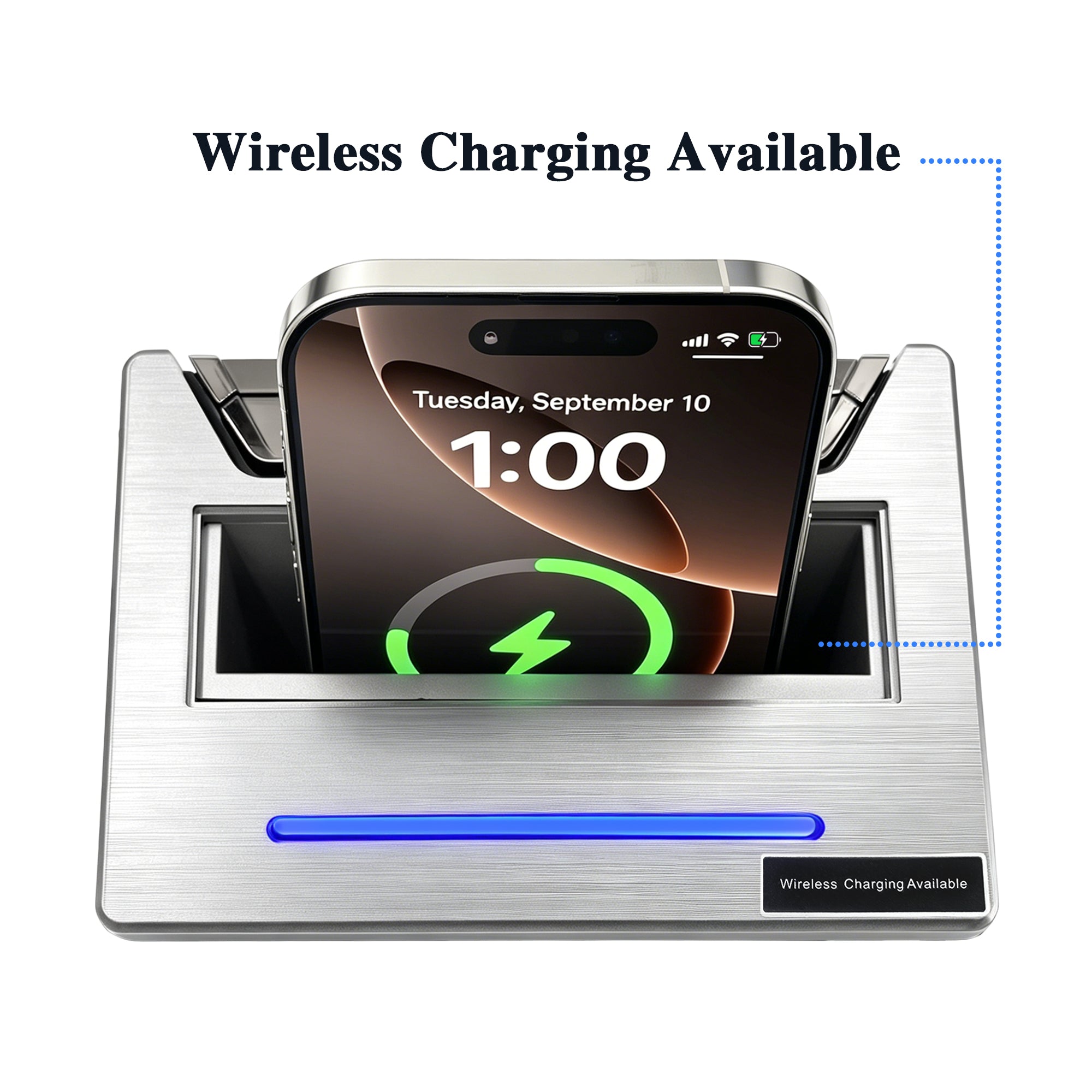Fruhdi Power Recliner Emomo E502URRWN 4 Button Control Switch with USB and Wireless Charger Docker Replacement