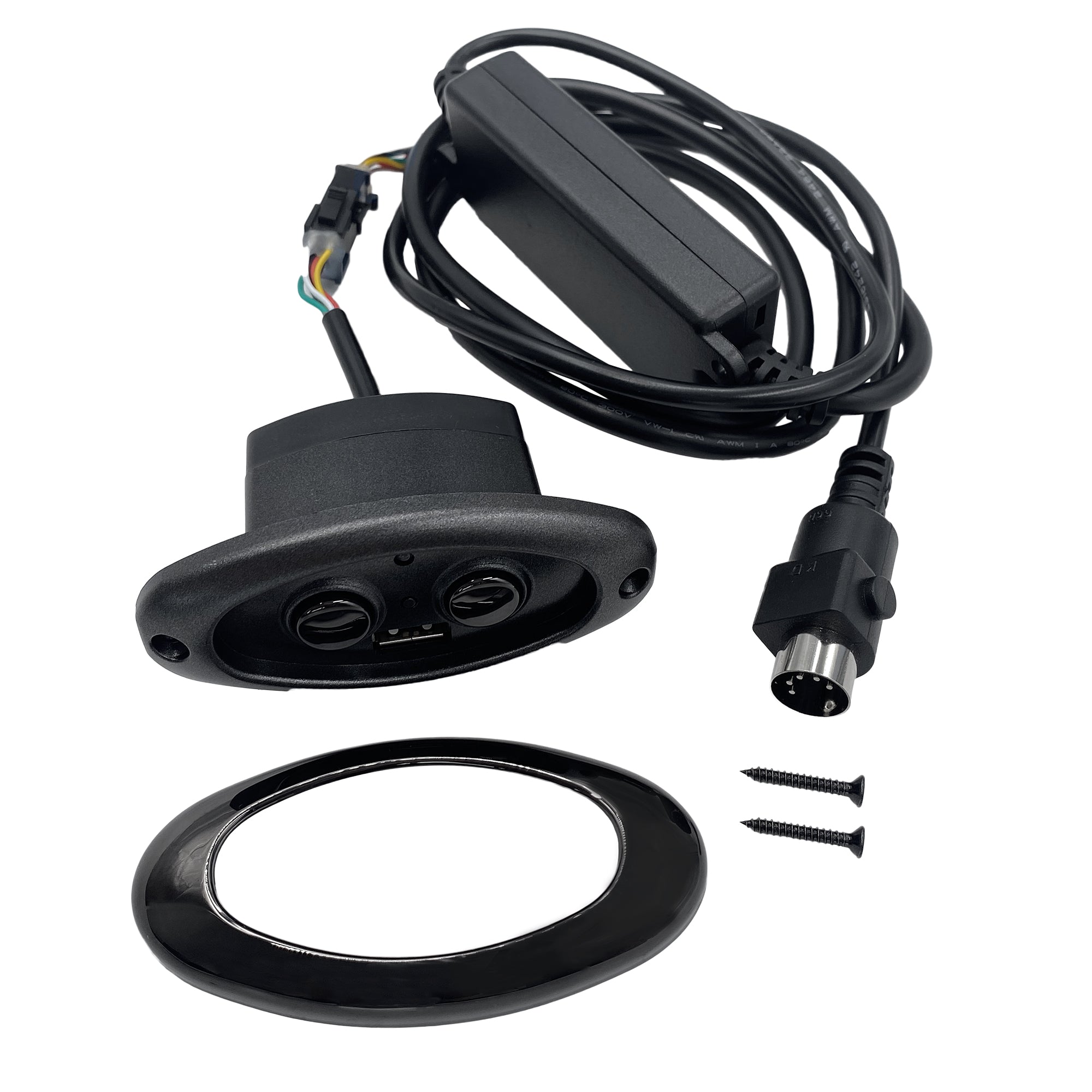 Fruhdi Power Recliner Kaidi 2 Button 5 Pin Switch Hand Control Controller Model KDH101B-305 Replacement with USB