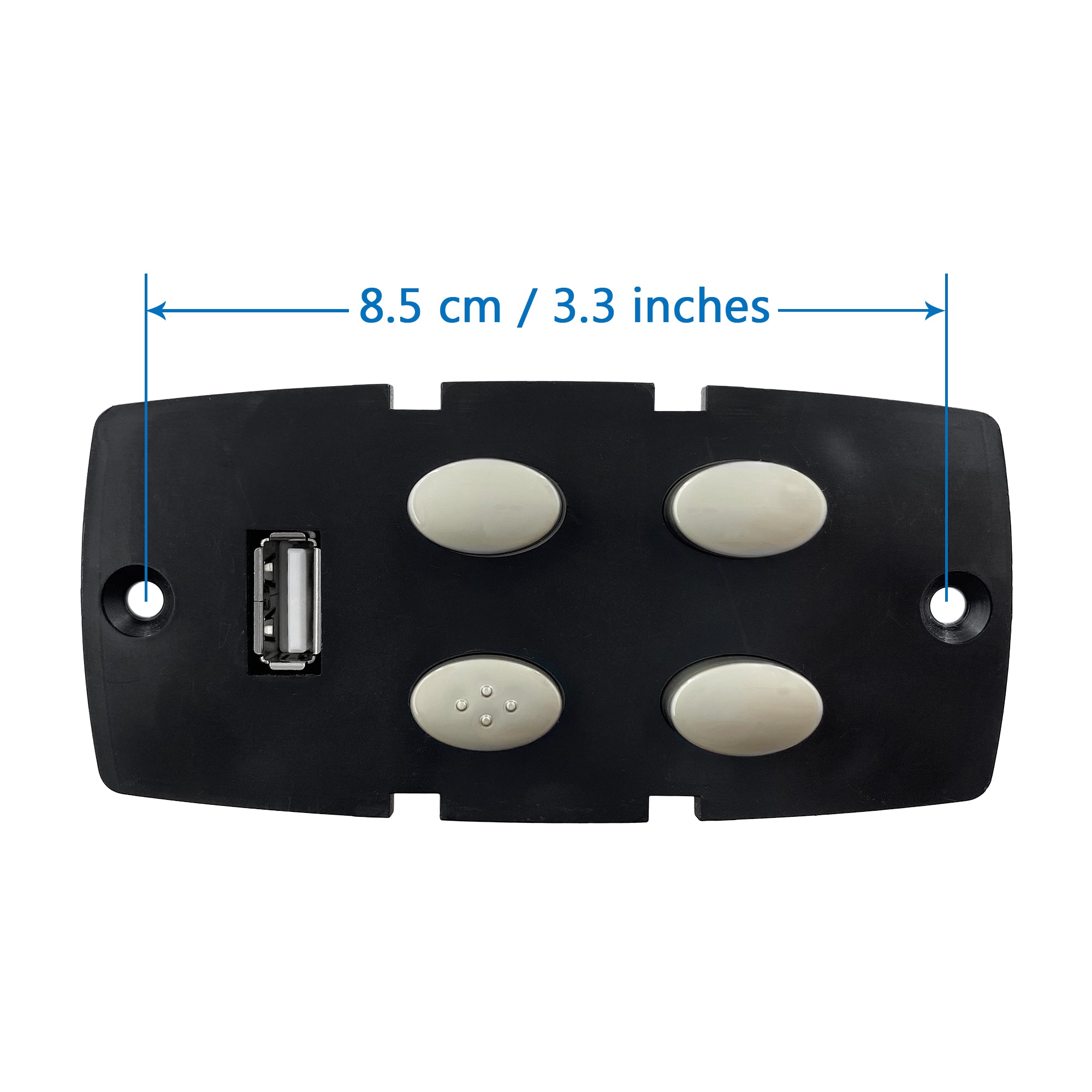 Fruhdi Power Recliner Kaidi 4 Button 5 Pin Switch Hand Control Controller Model KDH136-001 with USB Port
