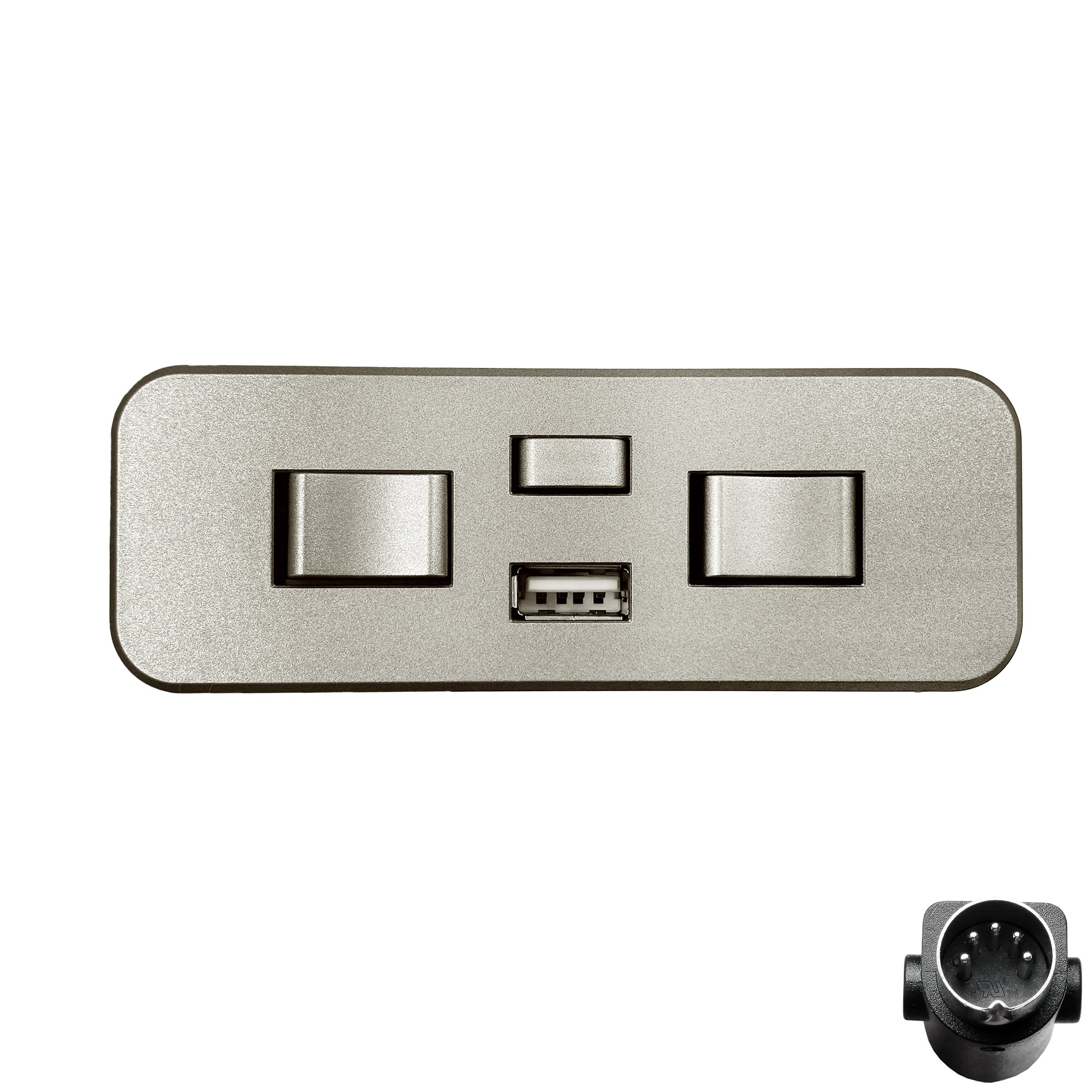 Fruhdi Power Recliner Kaidi 5 Button 5 Pin Switch Hand Control Controller Model KDH134F-002 with USB Port