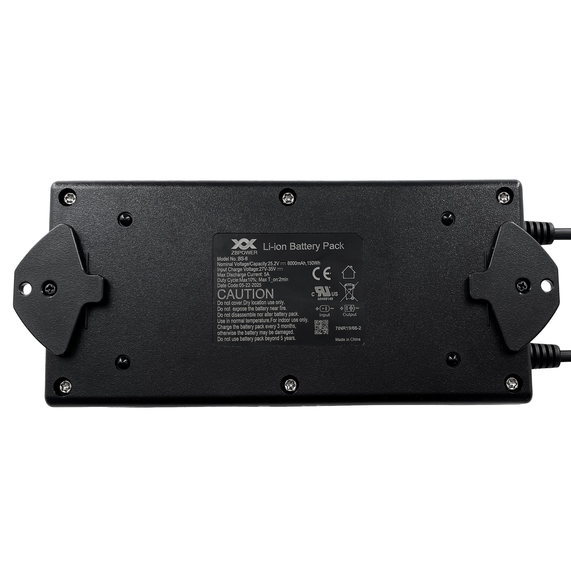 Fruhdi Power Recliner ZBPOWER 6000mAh Wireless Rechargeable Battery Pac Kits with Wall Power Supply and Y Power Cable
