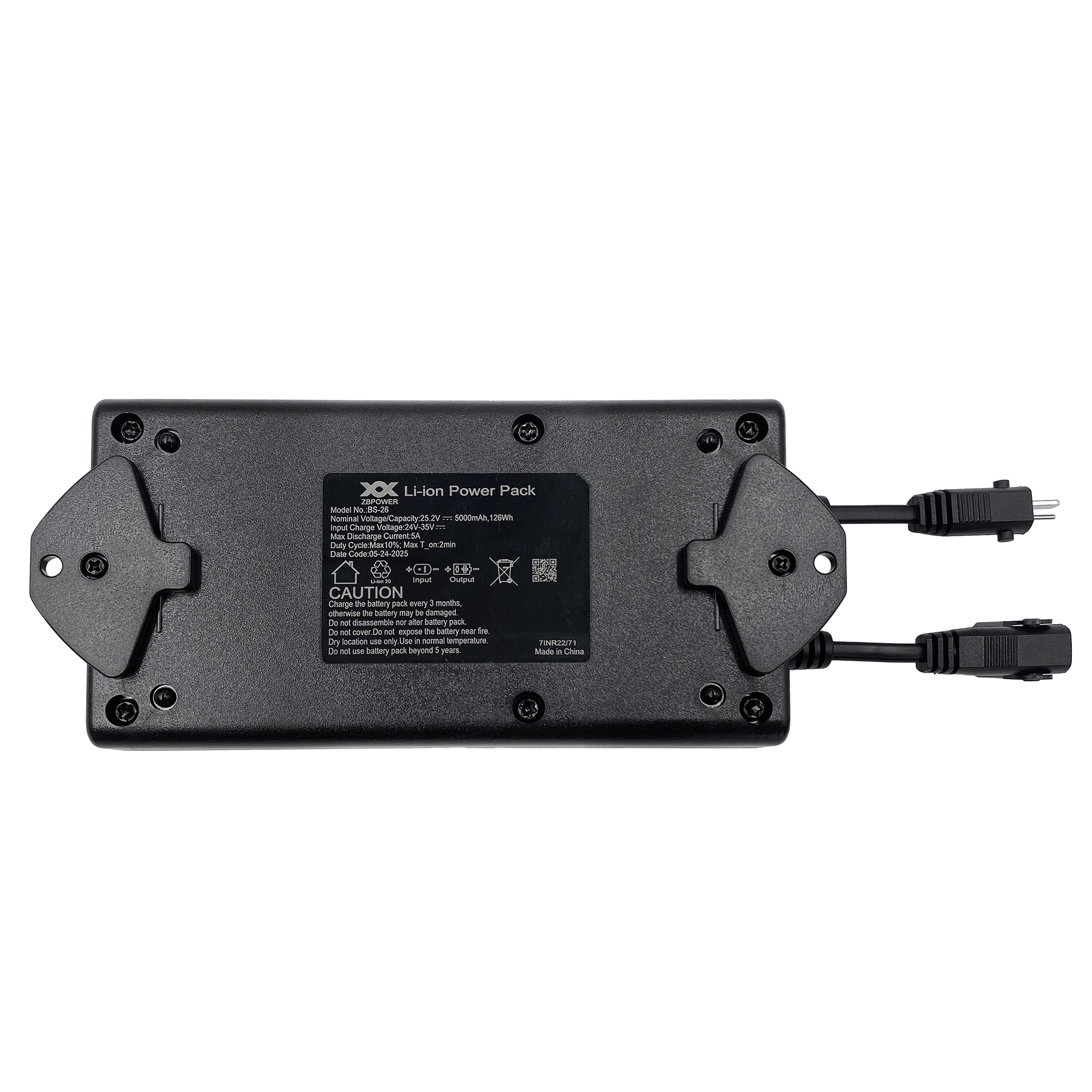 Fruhdi Power Recliner ZBPOWER 5000mAh Wireless Rechargeable Battery Pack Kits with Wall Power Supply and Y Power Cable