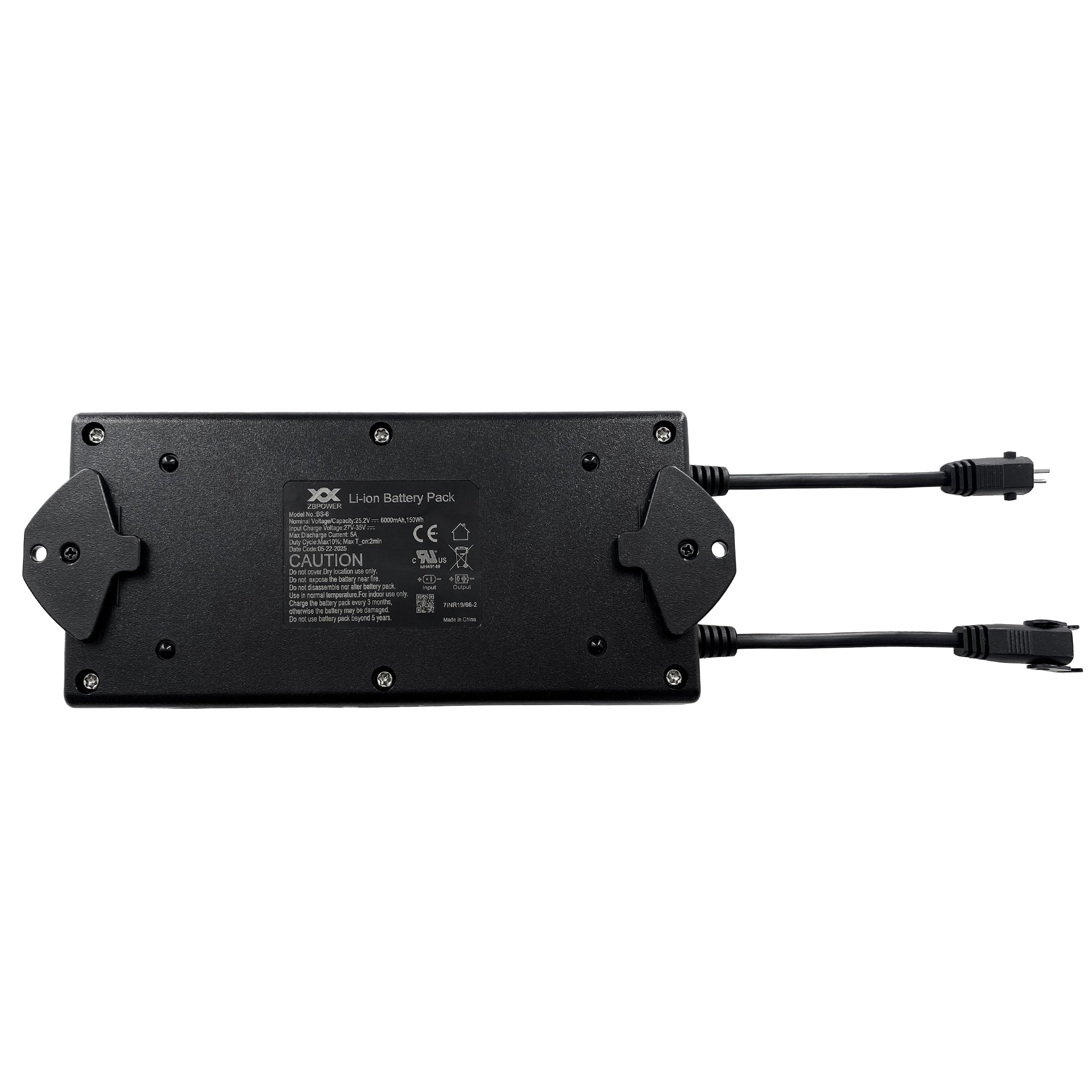 Fruhdi Power Recliner ZBPOWER 6000mAh Wireless Rechargeable Battery Pac Kits with Wall Power Supply and Y Power Cable