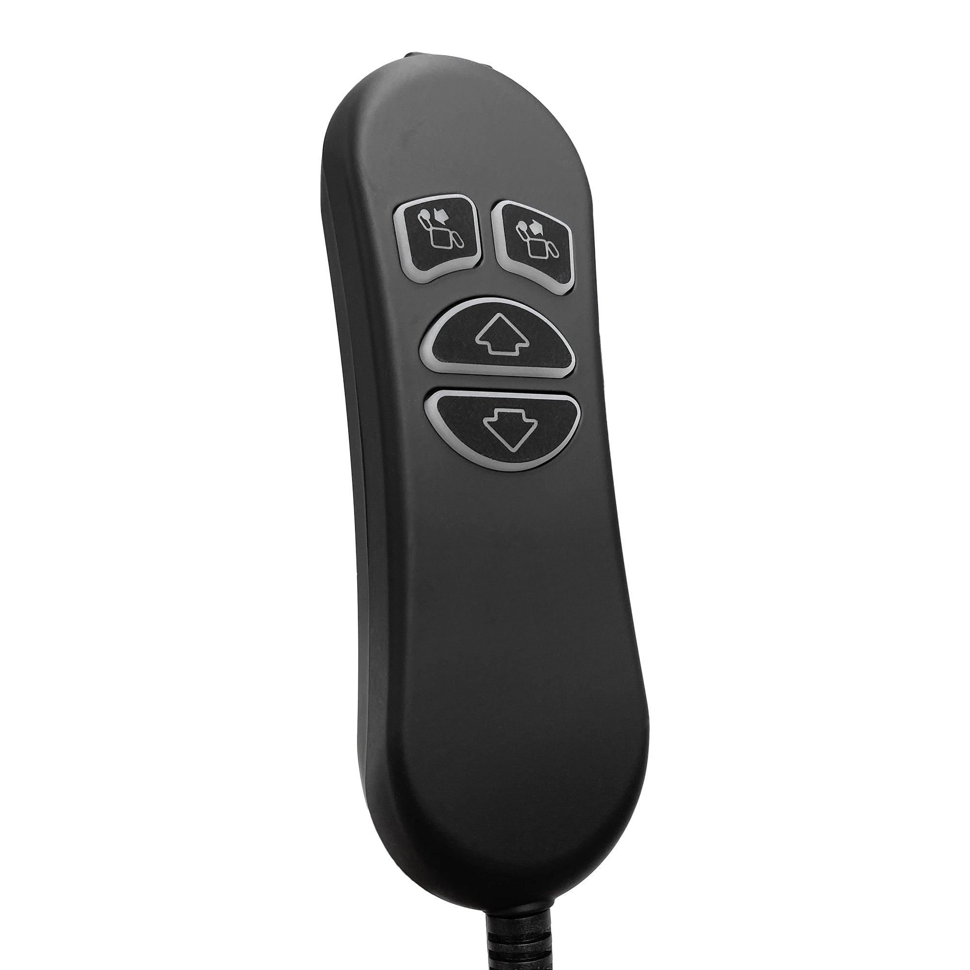 Fruhdi 4 Button Dual 5 Pin Lift Chair Remote Replaces HSW304 Controller Hand Control Replacement for Power Recliner