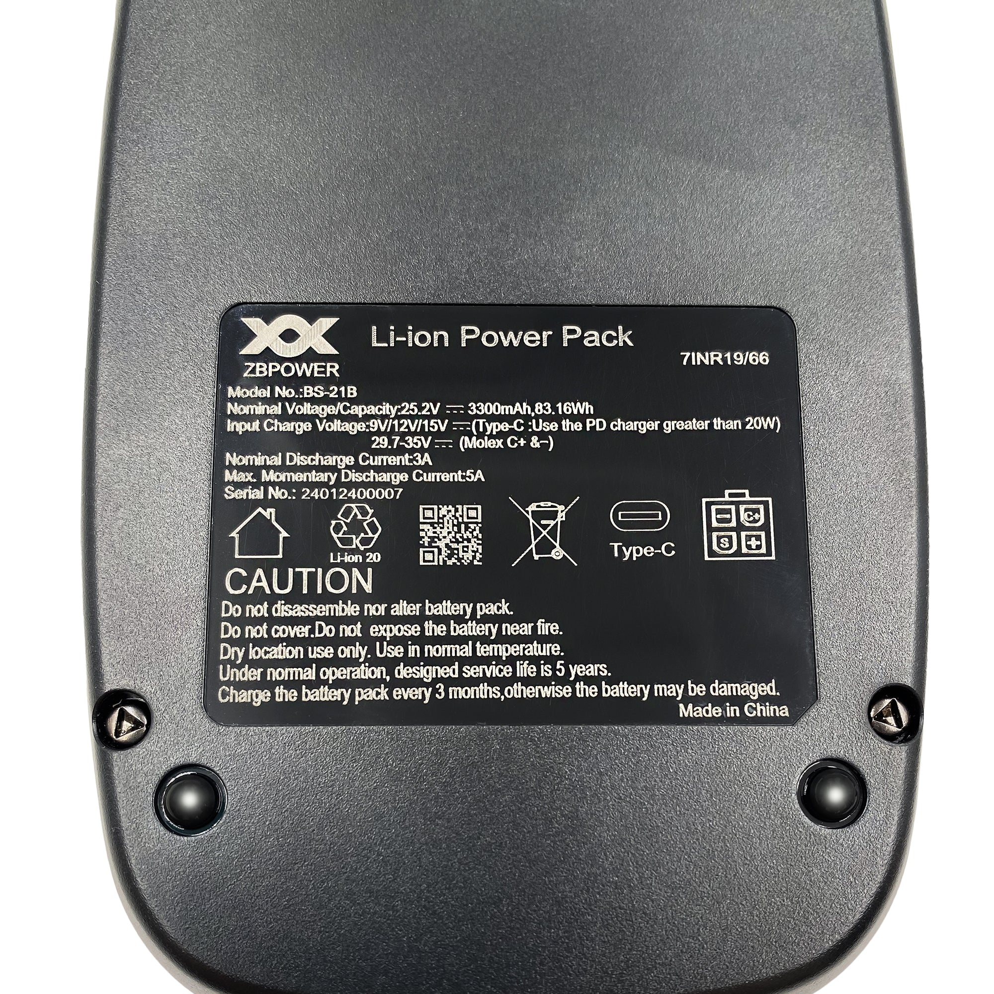 Fruhdi Power Recliner ZBPOWER 3300mAh Wireless Rechargeable Battery Pack Kits with Wall Power Supply Extension Cord and Y Power Cable