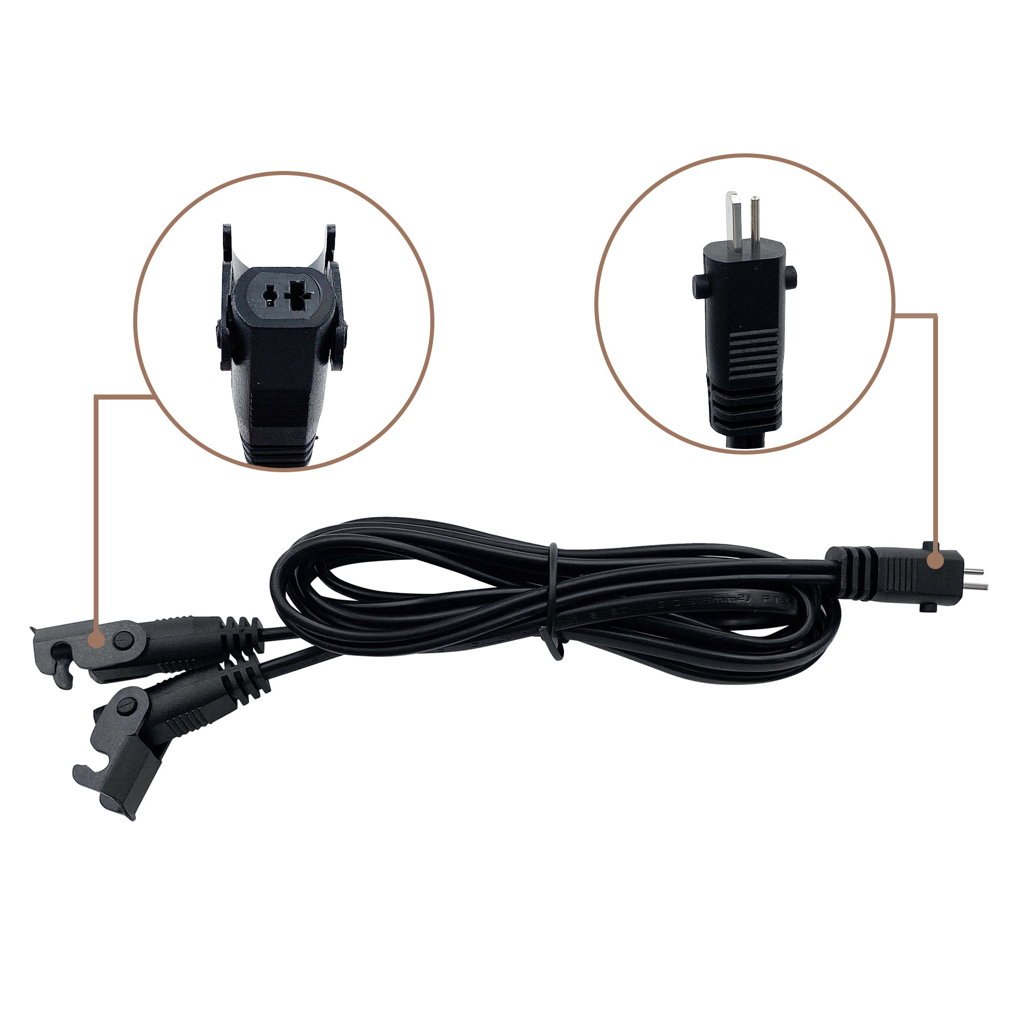 Fruhdi Power Recliner ZBPOWER 3300mAh Wireless Rechargeable Battery Pack Kits with Wall Power Supply Extension Cord and Y Power Cable